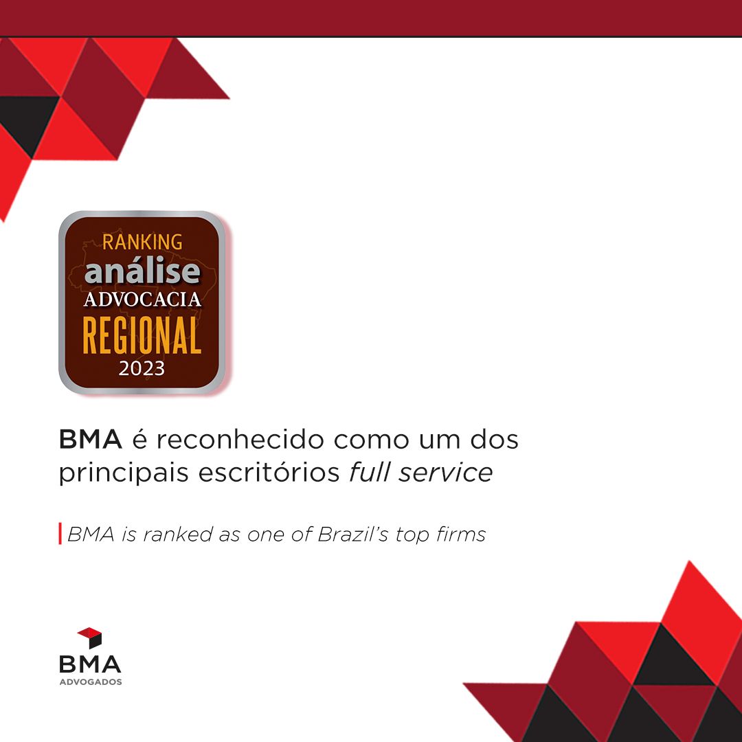 Análise Advocacia Regional 2023 highlights BMA as one of Brazil’s largest full service law firms