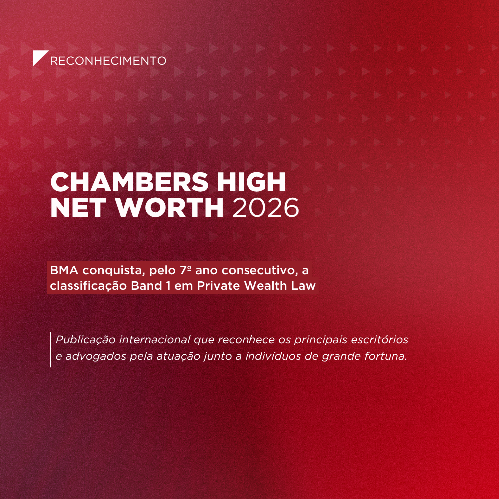 BMA é reconhecido pelo 7º ano consecutivo no Chambers High Net Worth