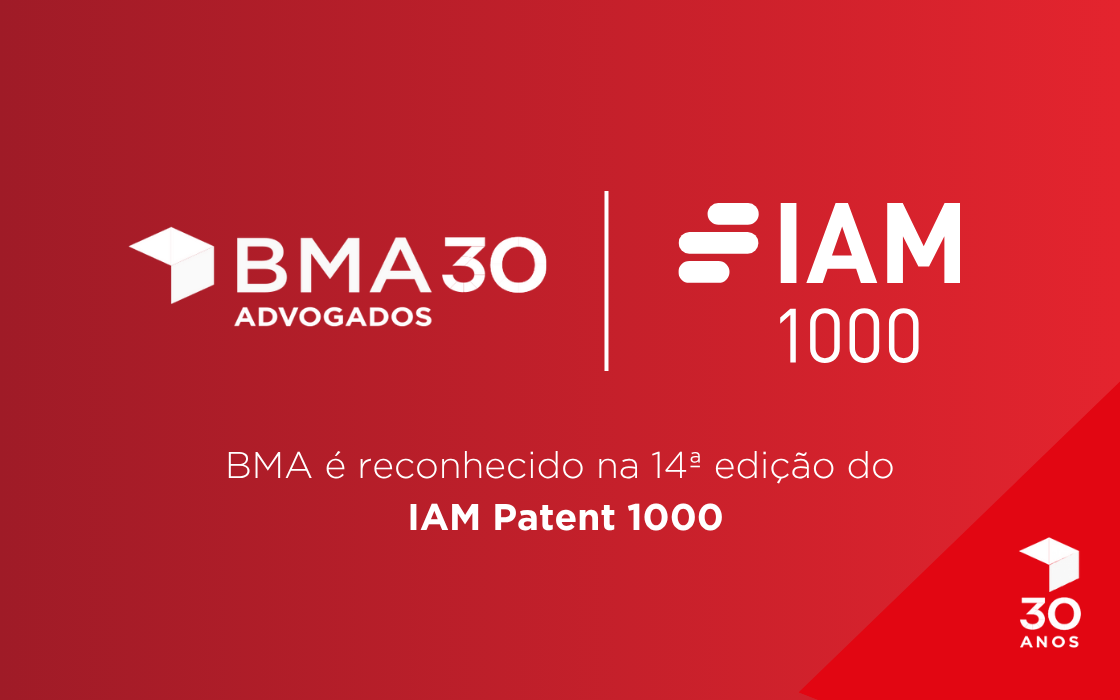 BMA é reconhecido na 14ª edição do IAM Patent 1000