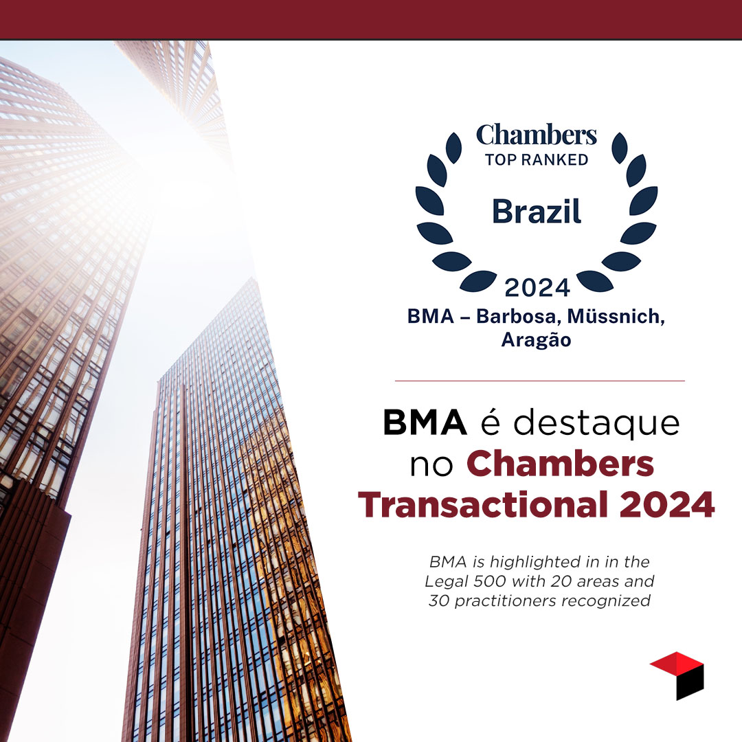 BMA é reconhecido no Chambers Brazil Transactional 2024