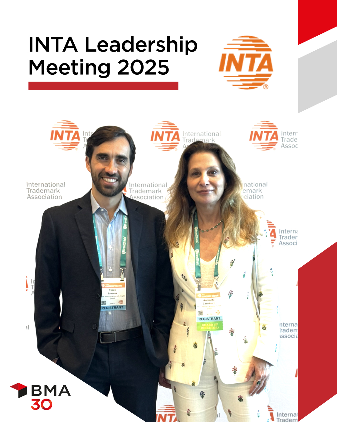 Antonella Carminatti e Pedro Tavares são destacados na INTA Leadership Meeting 2025