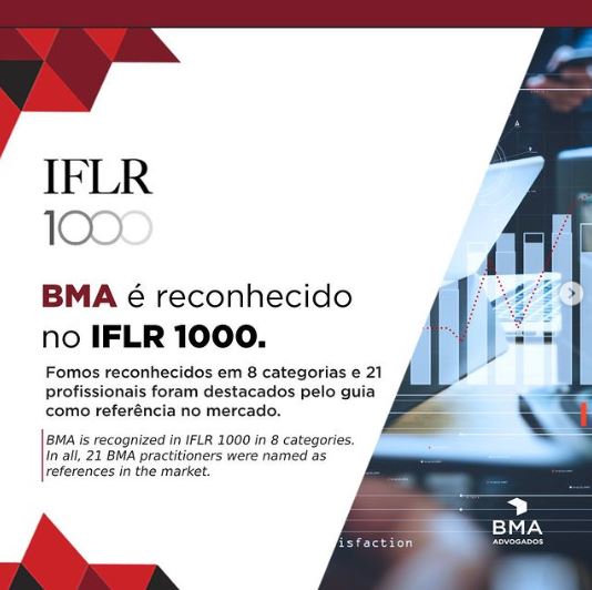 BMA is highlighted in the 33rd edition of IFLR 1000