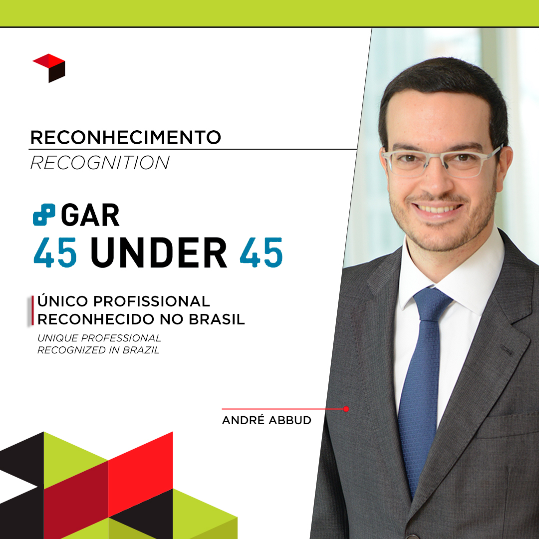 André Abbud é reconhecido como “45 under 45” pelo Global Arbitration Review (GAR)