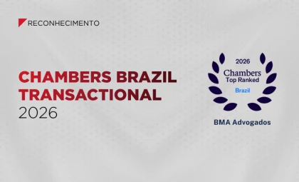BMA é reconhecido no Chambers Brazil Transactional 2026