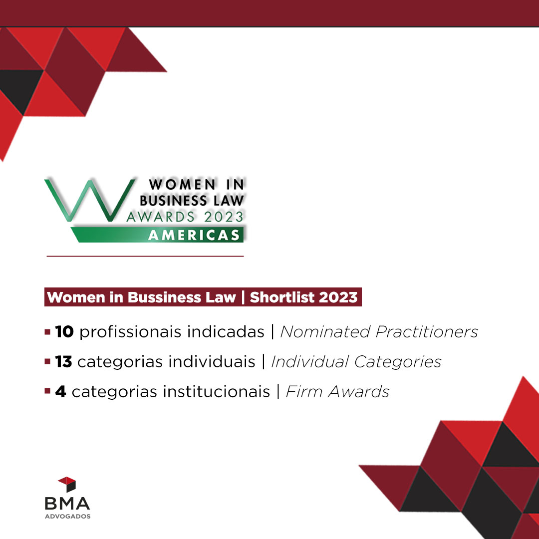 BMA é destaque na shortlist do Women in Business Law 2023