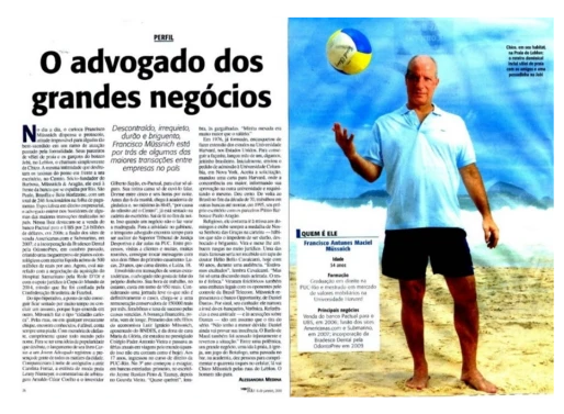 O perfil de Francisco Müssnich e a essência do BMA
